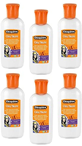 CLÉOPÂTRE Cléo'Notes Kleber, 100 g, wiederverwendbar, flüssig, 6 Stück