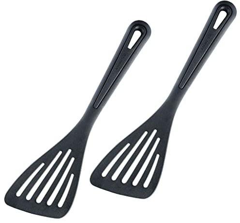 Westmark 2 Pfannenwender, Länge: je 30 cm, Gentle, Schwarz, 283522E3