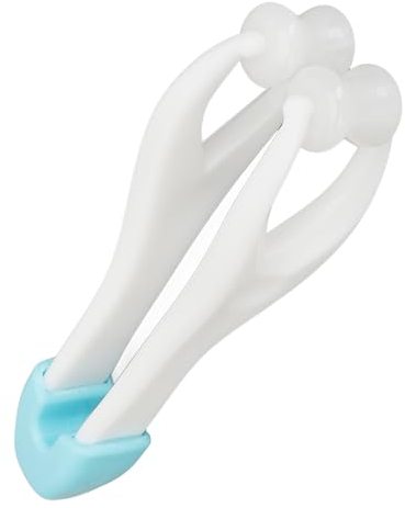 HOHXFYP Fingermassagegerät für Tiefen Gewebekomfort, Jadestone Finger Handgelenk und Handmassagegerät, Massageroller Werkzeuge für Hände, Handfläche und Handgelenk, Karpaltunnel