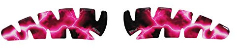 BIKE-label Tankpad seitlich Motorrad Lackschutz Aufkleber Blitz Pink 800026