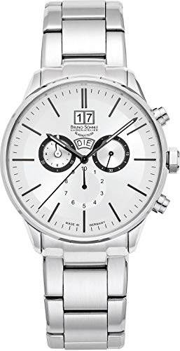 Bruno Söhnle Triest Chronograph, Quarz, Metallarmband, 17-13194-242