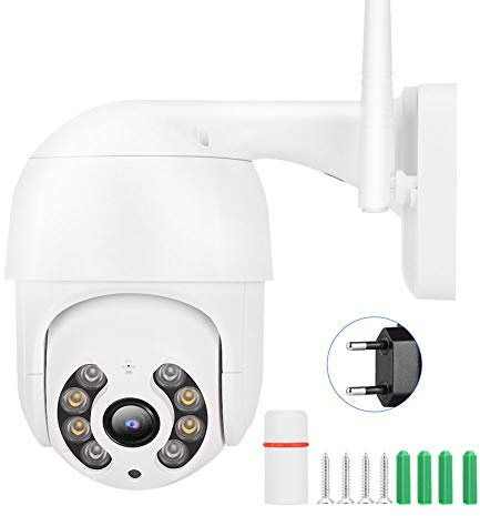 IP -kamera, vattentät hemskyddskamera 1.5in liten storlek Dome Wifi -anslutning 1080P HD för icsee för övervakningssystem(#1)