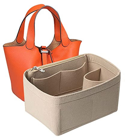 Lckaey Geldbörsen-Organizer-Einsatz für Picotin GM 26 Beutel-Organizer-Einsatz 1098beige-L