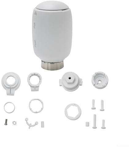 Smartes Thermostat, ferngesteuertes intelligentes Heizkörperthermostat, für Kombi-Boiler und Fußbodenwasserheizung, 10 Stück