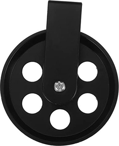 iplusmile Flaschenzugscheibe Aus Vintage-eisen Für Beleuchtungszubehör Verstellbare Umlenkrolle Zur Pendelleuchten-aufhängung Robustes Pulley System Für Loft Deckenlampeninstallation