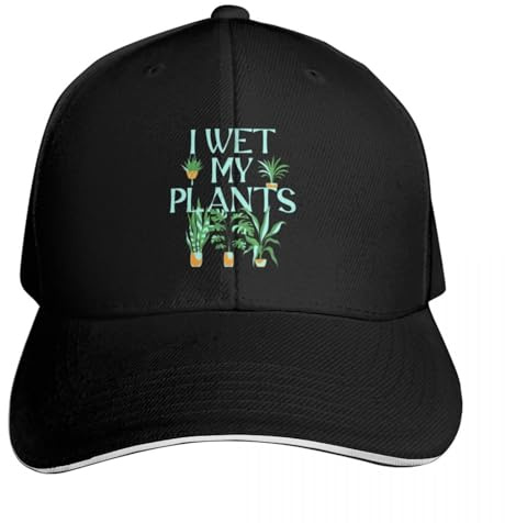UKHQFED Baseball Cap Wet Water Funny Plant Hoarder House Plants nutrients Potting Soil Leafy Cute Garden Green Thumb Fern Costa succulen PLeisure Sports Gifts