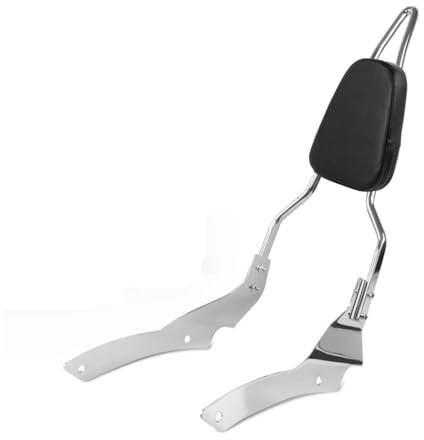 AGCIT Motorcycle Passenger seat backrest Motorcycle Accessories Passenger Rear Carrier Tandem Backrest Sissy Bar Luggage Moto for for Dragstar 400 Backrest