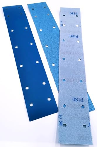 70x420mm Waterproof Hook & Loop Sanding Strips 70 x 420mm Blocks Long Bed Strips 60-600 (60 Grit)