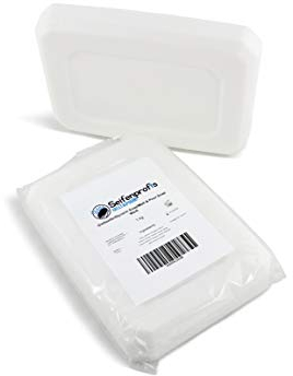 Seifenprofis - Glycerinseife Weiß 3kg (SLS+SCS-frei) - Rohseife Seifenbasis 100% vegan zum Seife gießen