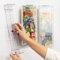 Comic-Mount Comic Buch Regal Ständer und Wandhalterung, Unsichtbare und Einstellbar, 5 Pack