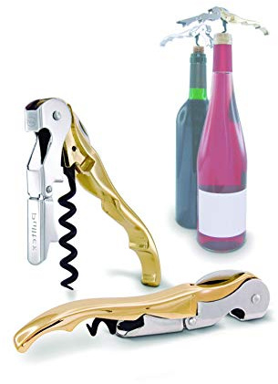 Pulltaps servitörer korkskruv guld + påse #36412