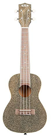 KALA KA-SPRK-GOLD - Sparkle Series Stardust Gold Concert Ukulele, with Bag (UB-C)