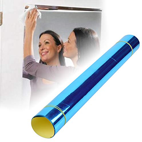 Spiegel Aufkleber, 50X100Cm Selbstklebend Home Gym Spiegel PVC Außenspiegel Spiegel Aufkleber Aufkleber Für Wand, Tür, Fenster, Kunststoff, Metall, Keramikfliesen