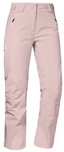 Schöffel Damen Weissach L, Wasser- und Winddichte Skihose, warme Schneehose mit Verstärkung gegen Skikantenschläge und Schneefang