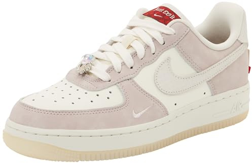 NIKE Damen WMNS Air Force 1 '07 Lx Sneaker, Sail Sail Sail Platinum Violet, 38 EU