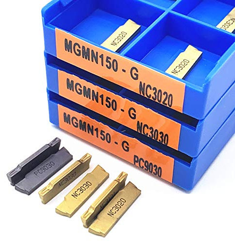 10PCS MGMN150 200 250 300 400 500 PC9030 NC3030 NC3020 Hartmetall Einsatz Äußere Metall Drehen Werkzeug Drehmaschine Fräsen maschine CNC Werkzeuge(NC9030,MGMN500M)