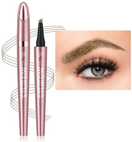 Anifer (01 Hellbraun) microblading augenbrauenstift,härchenzeichnung,mit gabelspitze,wasserdichter