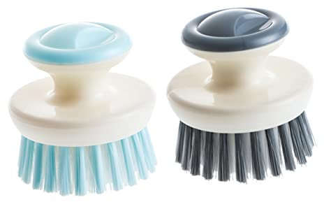 Healeved 6pcs Non-stick Kitchen Cleaning Brush for Efficient Dishwashing and Stain Removal Scrub Brush for Pots Pans and Tableware