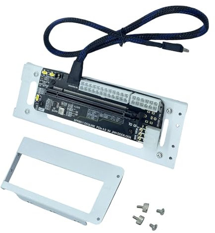 Btgghytr Soporte de tarjeta de expansión externa EGPU para tarjeta gráfica NVMe GPU Dock PCIE 4.0x4 tarjeta de expansión para portátil