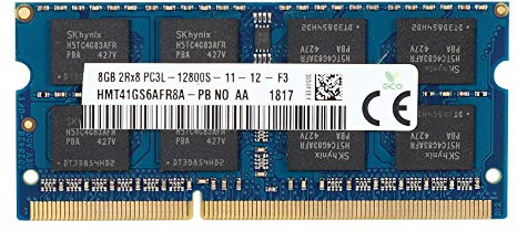Qusedwey DDR3L 8GB 1600MHz 1.35V PC3L Memoria RAM para Computadora PortáTil, MóDulos de Memoria para Computadora PortáTil, Compatible con 16 Chips de Doble Cara y Doble Canal
