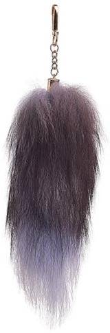 Fuchsschwanz Anhänger Keychain Fox tail Schlüsselring, Cosplay Weich Flaumig 20CM Fell Schwanz Tasche Zusätze Auto Schlüsselketten Anhänger Handtasche Dekoration