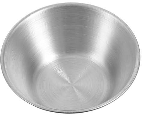 Garneck Taza de Salsa de Acero Inoxidable de 50ml Diseño Versátil y Reutilizable Adecuado para Ocasiones Casuales y Restaurantes