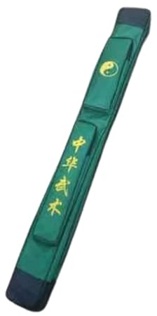 PBWERIGL Borsa per Scherma, Borsa for Spada Tai Chi 109 cm in Tessuto Oxford, Singolo Strato, Multicolore(Green,Double Layer)