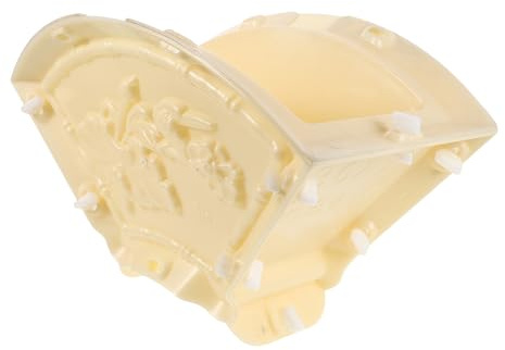 Levemolo Stampo per Pilastro Romano in Cemento e Gesso a Ventaglio Modanatura Base Colonna, Stampo in Plastica Resistente per Decorazioni da Giardino Esterno, Ringhiere e Statue, Adatto per