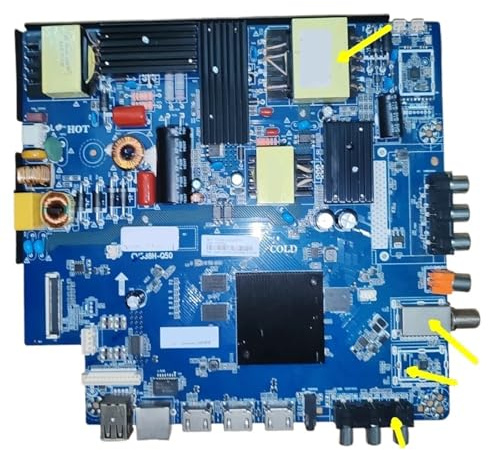 WiFi Smart TV Motherboard 1.5G 8G, Various Specifications, Please See The Pictures, Compatible For CV538H-Q50 4K.(A1t nosd no ci 138w)