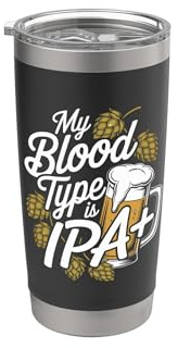 Cerveza IPA Vaso térmico de acero inoxidable de doble pared