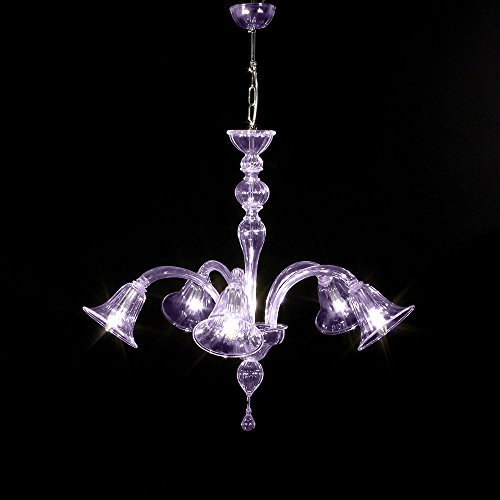 Napoli Kronleuchter 5-armig Amethysten