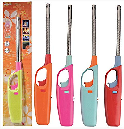 SoBazar - Lot de 3ALLUME GAZ FLEXIBLE BRIQUET ÉLECTRONIQUE