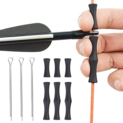 Aatpuss 3 Stück Bogenschießen Fingerschutz，Schießen Jagd Bogen Saiten, Recurve-Bogen-Schutzwerkzeug, Finger Protector Bowstring Schutzausrüstung，Für Jagd Für Jugend Erwachsen Anfänger Schießen
