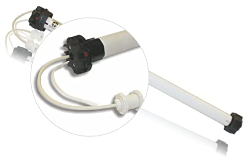 AKKU-Rohrmotor, elektronisch einstellbare Endlagen, 13 Nm mit Adapter für 60 mm 8-Kantwelle, Funkprotokoll BI, 655 mm (1 ST)