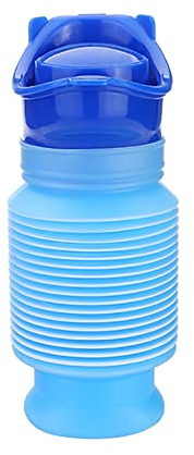 VOANZO 750ML Male Female Portable Mobile Toilet Potty Pee Urine Bottle, Reusable Emergency Urinal for Camping Car Travel Traffic Jam and Queuing