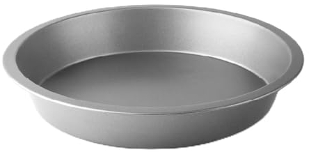 LACOR - 68456 - Stampo Rotondo, Stampo Pasticceria, Collezione Delize, Antiaderente, Senza PFOA, Adatto al Forno, Frigorifero, Congelatore, Acciaio al Carbonio, 28 cm, h: 4.5 cm, 2 Litri