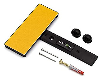 GAEKKO GalerieGAEKKO Bildaufhänger Selbstklebend 2kg - Wandhalterung für Rahmenlose Bilder - Klebehaken Bilder Aufhängen ohne Bohren & ohne Nagel, 3er Bundle