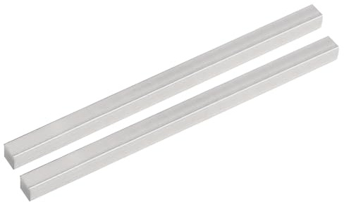 QUARKZMAN 2Pcs Perno Manopola Porta, Barra di Ricambio Maniglia Porta, Parti di Ricambio Maniglia Porta Mandrino Porta da 130 x 7mm, Argento