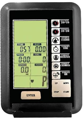 Fazvncv Fitness tracker portatile con cardiofrequenzimetro, leggero, per casa, palestra e uso all'aperto