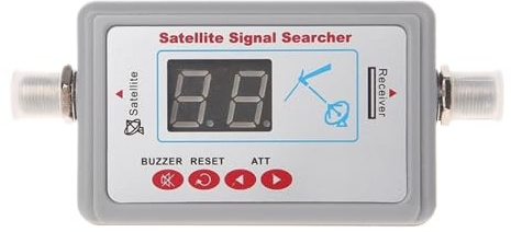 Ricercatore di misuratori di segnale satellitare for antenna digitale Display LCD SF-95DL Facile da localizzare