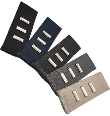 5 pz pantaloni estensori pulsante di estensione della vita pulsante regolazione cintura per pantaloni accessori abbigliamento pulsante estensore pantaloni estensore pulsante discreto cotone Extender