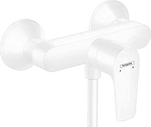 hansgrohe Duscharmatur Talis E (Aufputz Duschmischer, für 1 Funktion) Mattweiß