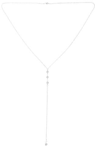 Happyyami Collier De Dos Mariage En Cristal Argenté ChaîNe De Corps Bijoux Pour Femme Robe Nuptiale Accessoire De Mariage 20 47 Pouces