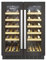 CANDY - CCVB 60D/1, Cantinetta vino integrabile, 38 bottiglie, anti-UV, compressore antivibrazioni, luce LED interna, 39 dBA, nero