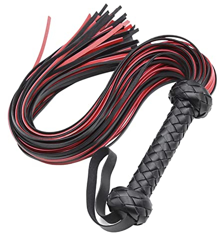 ZCSXK 2 Frusta per Nappe di Cavallo | Strumento di Allenamento per fruste a Cavallo equestre | per Costumi per Attrezzi per fruste Neri