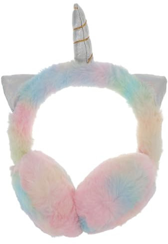 CALLARON Einhorn-Ohrenschützer ohrenwärmer kinder ohrenwärmer für kinder Wintertier-Ohrwärmer winterliche Ohrenschützer Stirnband Ohrstulpe Winter-Ohrenschützer Plüsch-Ohrwärmer Sanft Muff