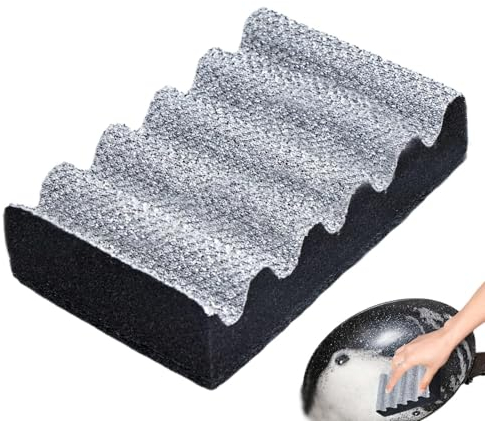 Brosse de nettoyage de grille, Brosse de nettoyage de grille de barbecue - Éponge de brosse de nettoyage de poêle | pour les grillades extérieures, brosse de puliz