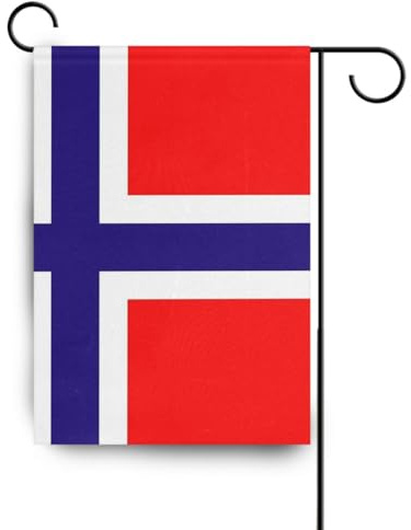 Bandiera della Norvegia bandiere all'aperto banner per Patio decorazione 28x40 double sided