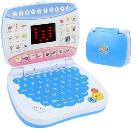 Jouet préscolaire - Ordinateur Portable - Apprentissage pour Tout-Petits Clavier sonore | Jeu éducatif - Ordinateur Portable pour Enfants âgés de 3 Ans pour Le Dispositif de développement