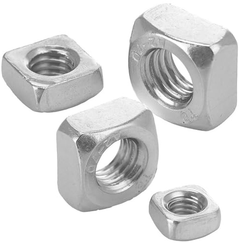 5 Stück Vierkantmuttern M16 Edelstahl A2 Einlegmuttern Quadratmuttern standard Form DIN 557 WIBTEC®
